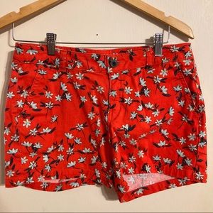 a.n.a floral print chino shorts